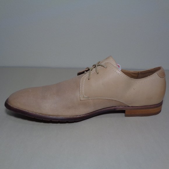 Steve Madden Size 11.5 M EBNERR Tan Leather Oxfords New Men\'s Shoes main image 12